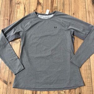 Under Armour Gray Long Sleeve Cold Gear Shirt